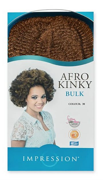 Impression Afro Twist Kinky Braid ca. 60cm (24") Ap.100 g. Color 30 (UDSOLGT)